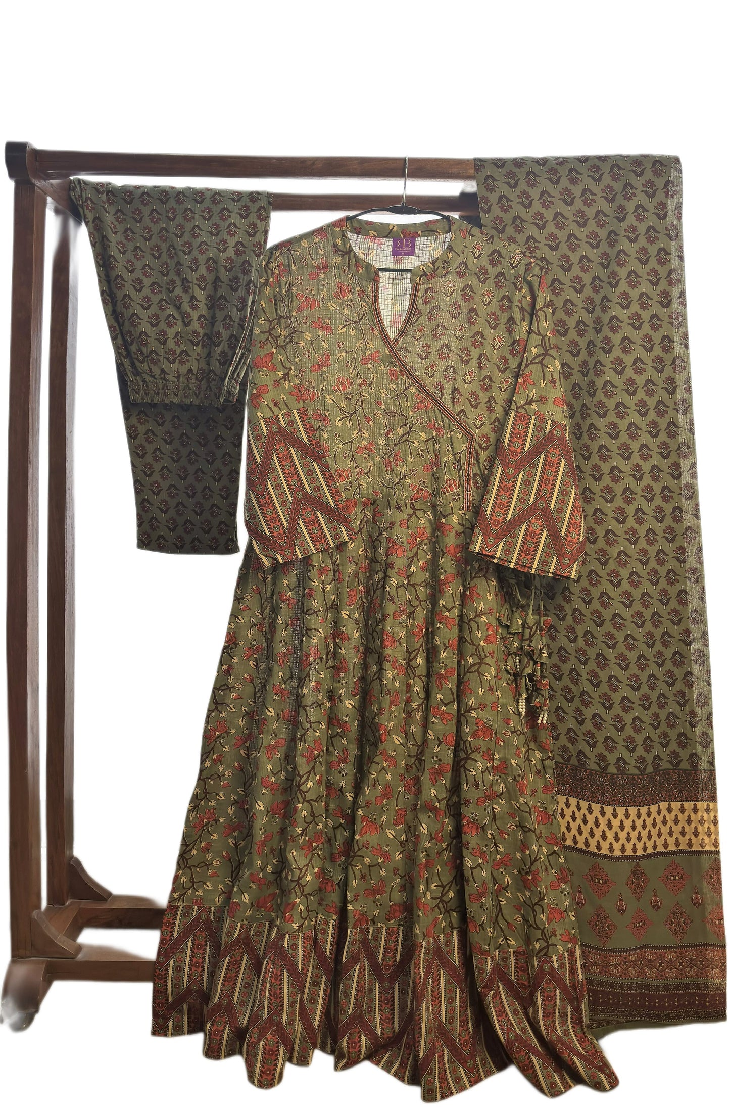 Harit Grandeur Cotton Suit Set