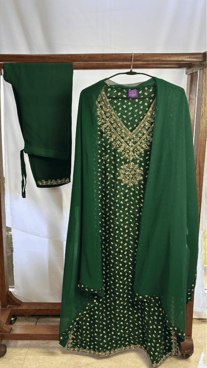 Forest Empress Kurta Suit Set
