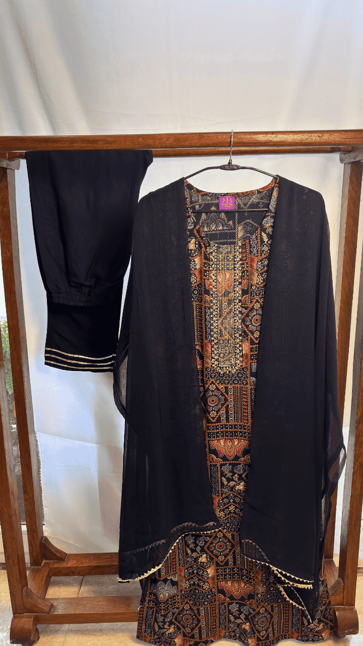 Deep Sapphire Kurta Suit Set