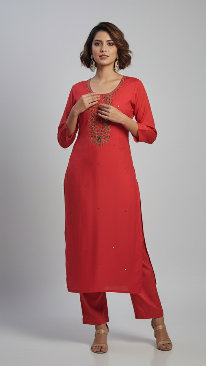 Gulabi Elite Organza Suit Set