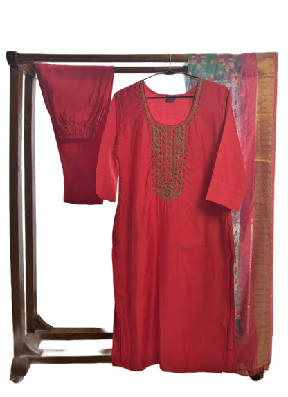 Gulabi Elite Organza Suit Set