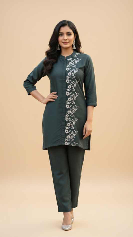 Hunter Grand Linen Silk Co-ord Set