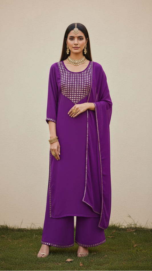 Jamuni Elite Georgette Palazzo Set