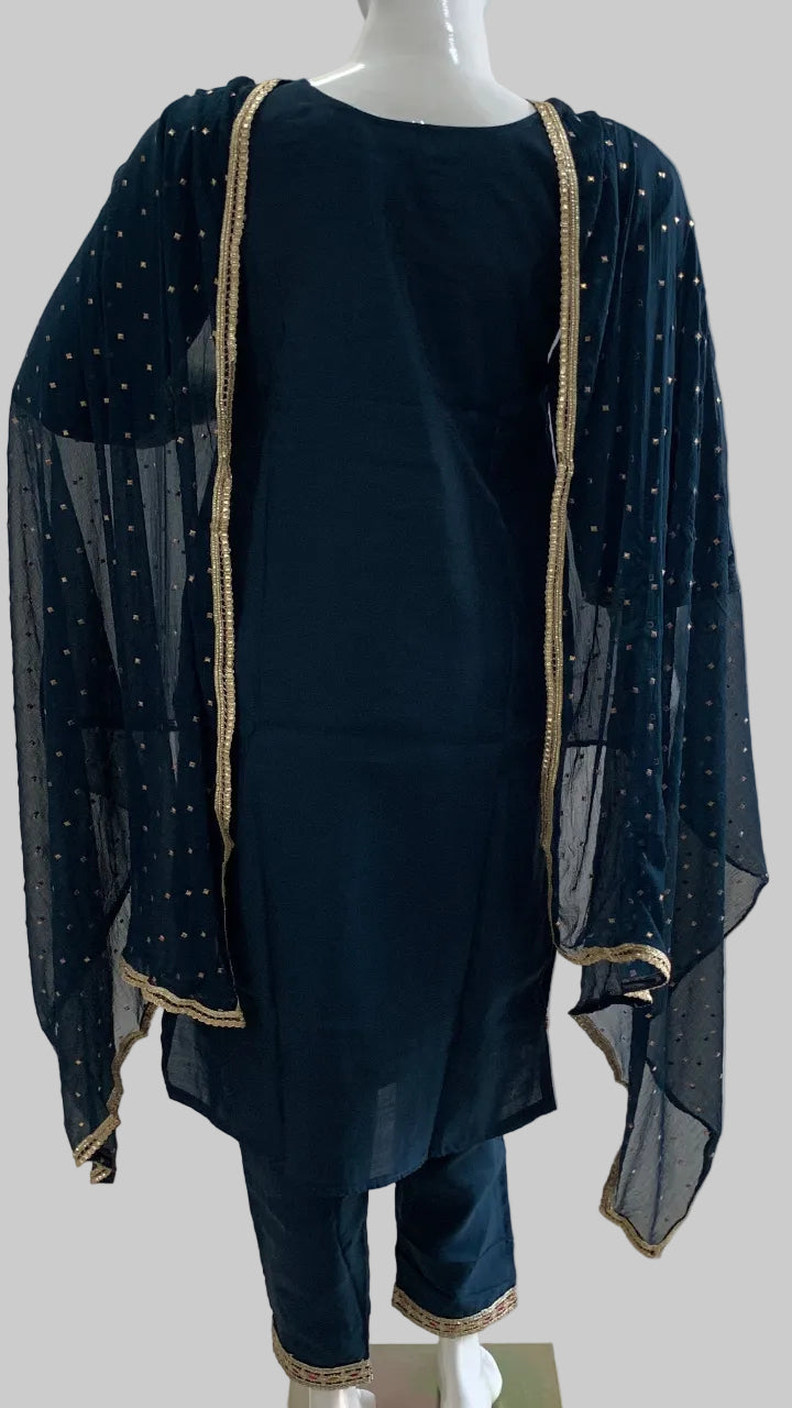 Midnight Meher Kurta Suit Set