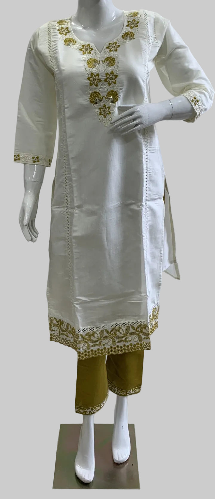 Jaitoon Panna Kurta Suit Set