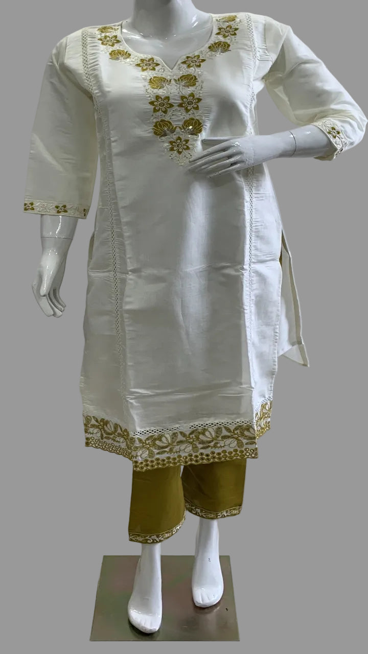 Jaitoon Pearl Kurta Suit Set