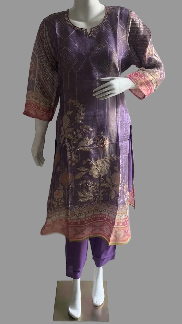 Jamuni Glimmer Kurta Suit Set