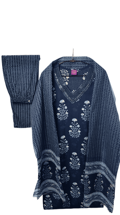 Neelam Mystique Cotton Suit Set