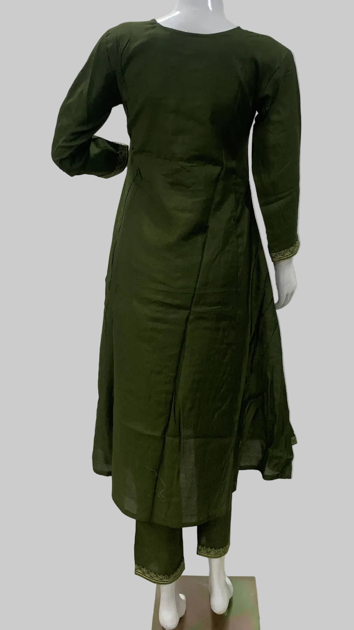 Panna Splendor Anarkali Suit Set
